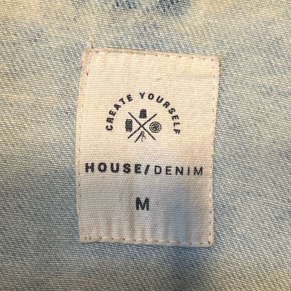 Acid Washed Distressed Demin Jacket - Picture 7 of 7